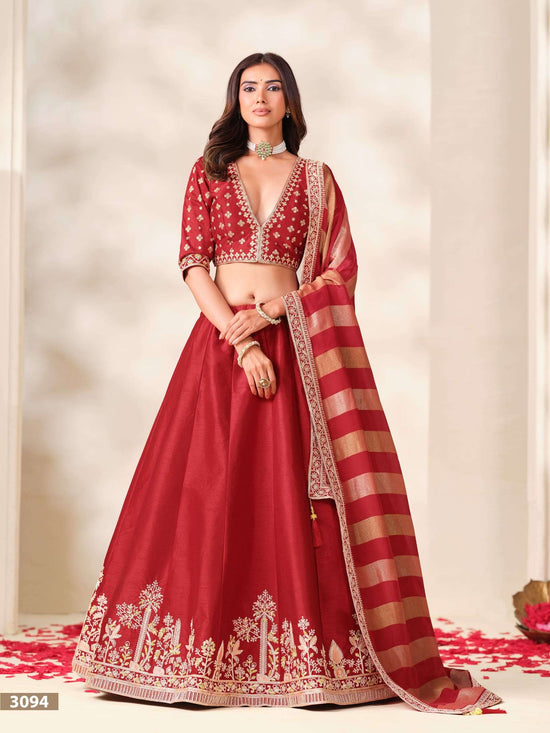 Twisha Mehvish Vol-39 Art Silk Embroidered Lehenga