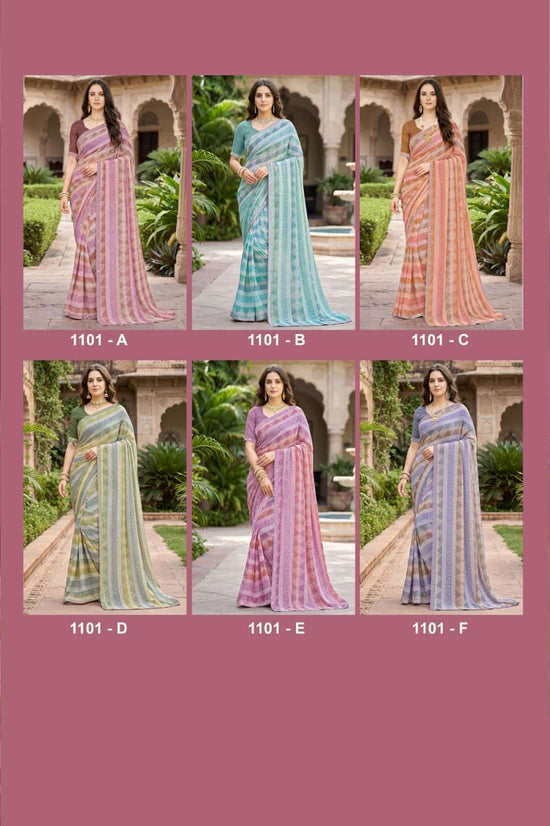 Vallabhi Abhilasha Vol 11 Bandhani Print Saree - Amrah Wholesale