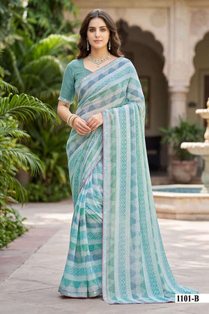 Vallabhi Abhilasha Vol 11 Bandhani Print Saree