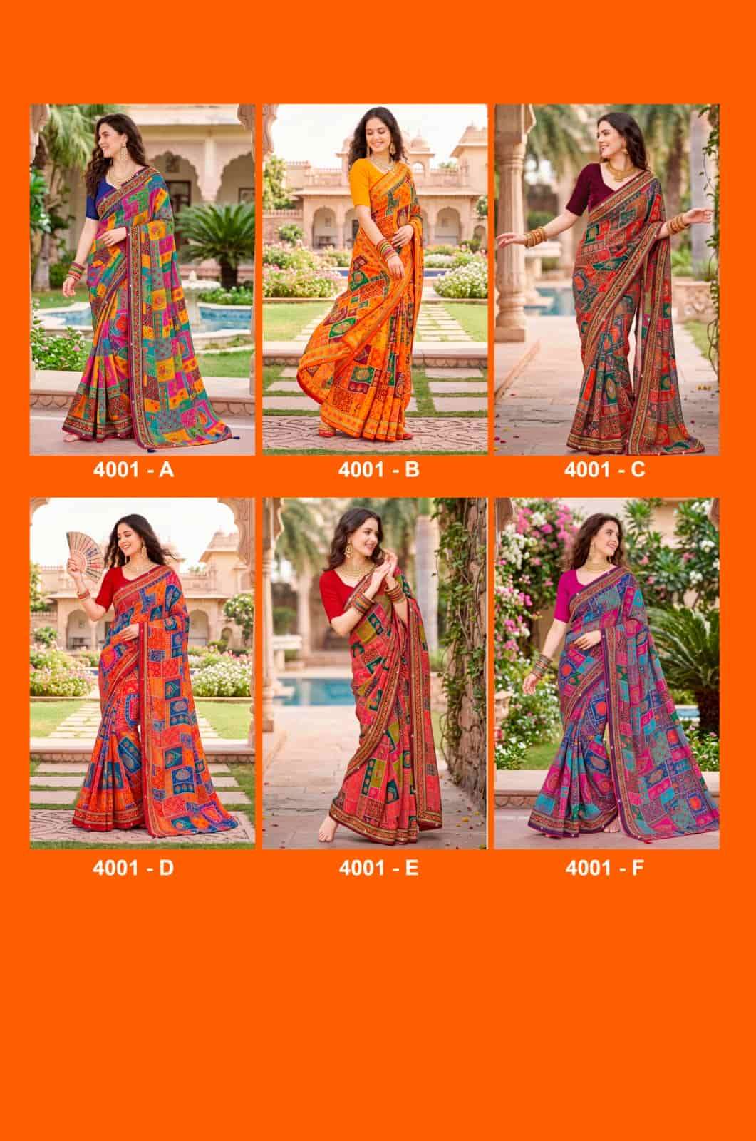 Vallabhi Indira Vol 4 Weightless Ethnic Mirror Work Saree