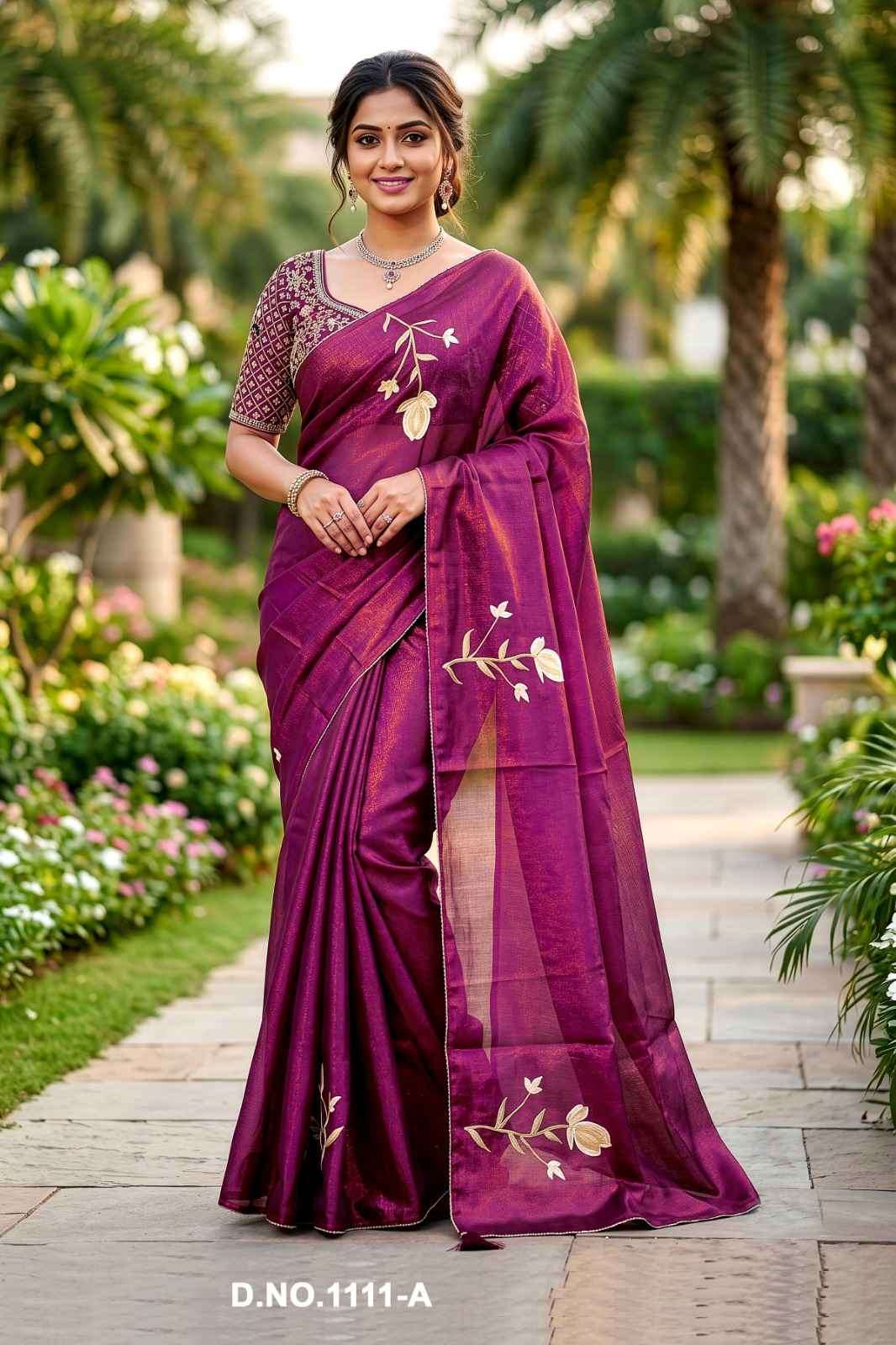 Vallabhi Manshika Vol 11 NC Satin Brush Print Saree - Amrah Wholesale