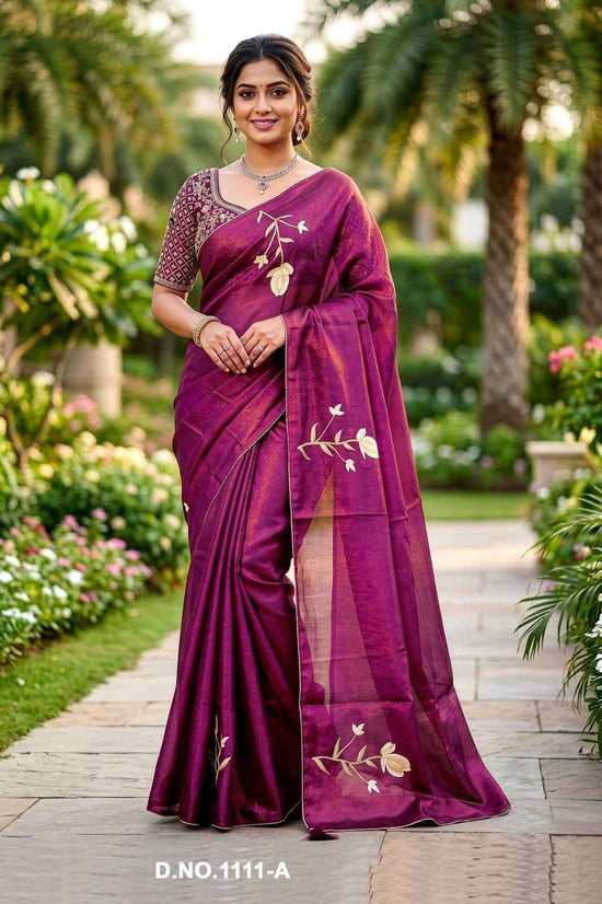 Vallabhi Manshika Vol 11 NC Satin Brush Print Saree