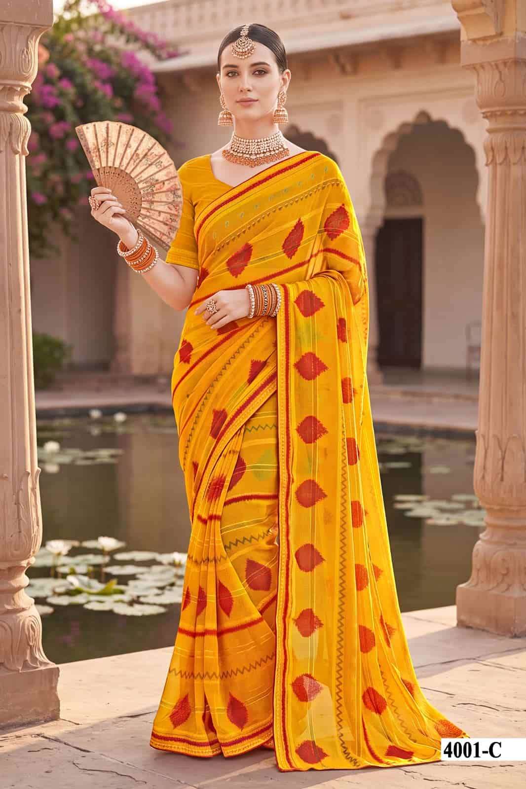Vallabhi Nandita Vol 4 Weightless Abstract Swarovski Saree