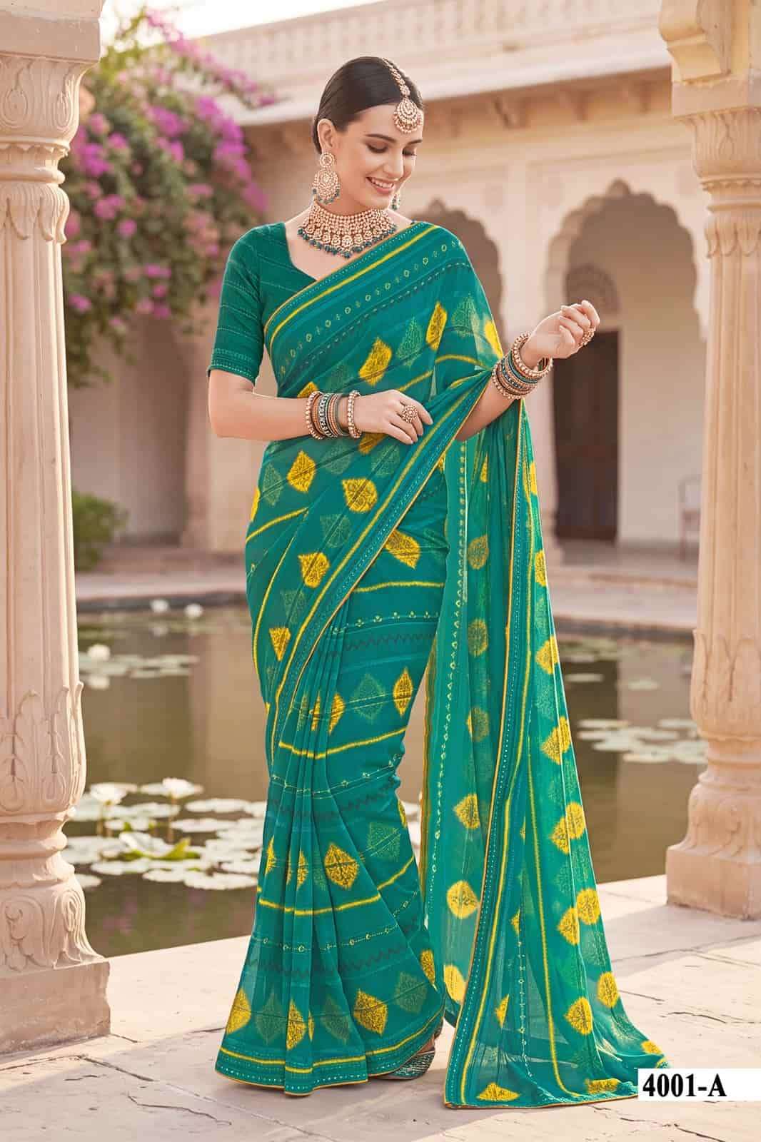 Vallabhi Nandita Vol 4 Weightless Abstract Swarovski Saree