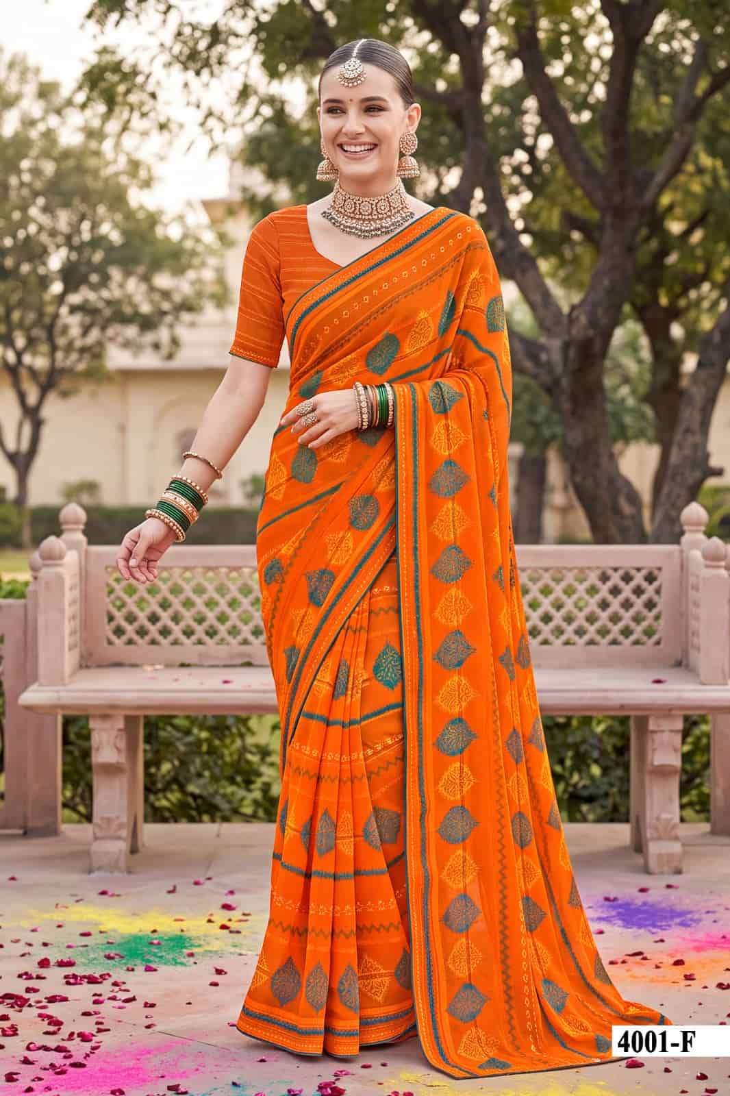 Vallabhi Nandita Vol 4 Weightless Abstract Swarovski Saree