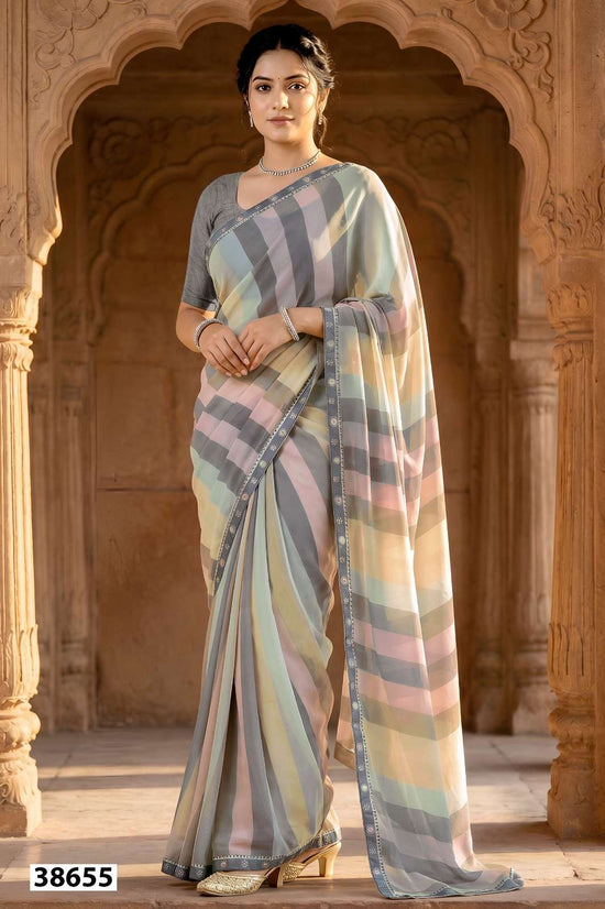 Vallabhi Prints Vardani Vol 16 Weightless Printed Saree Collection - Amrah Wholesale
