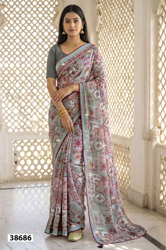 Vallabhi Suhani Vol 2 Weightless Ethnic Print Saree Collection Wholesale - Amrah Wholesale