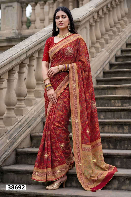 Vallabhi Suhani Weightless Ethnic Print Saree Collection Wholesale - Amrah Wholesale