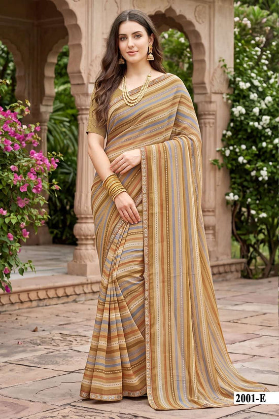 Vallabhi Vaidehi Vol 2 Leheriya Print Saree - Amrah Wholesale
