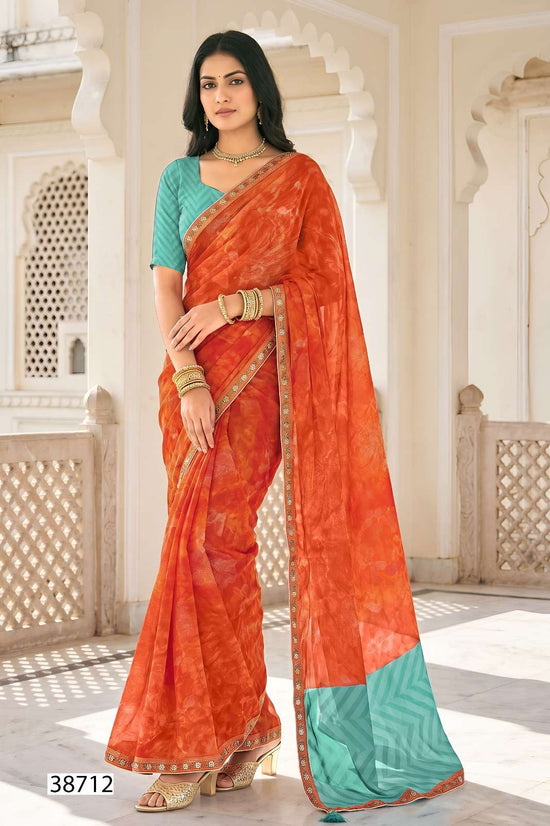 Vallabhi Vardani Vol 13 Weightless Floral Print Saree Collection Wholesale - Amrah Wholesale