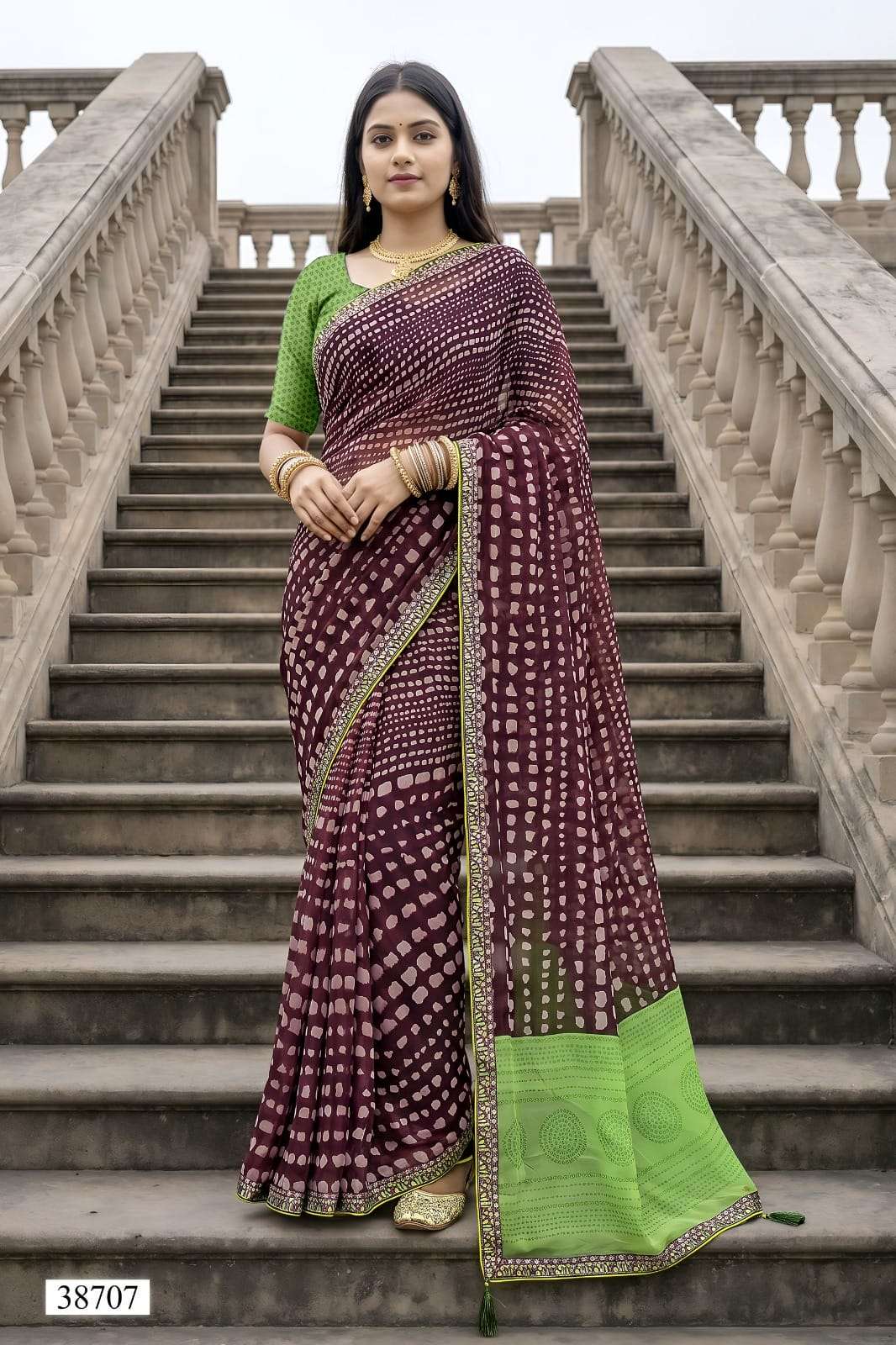 Vallabhi Vardani Vol 14 Weightless Abstract Print Saree Collection Wholesale
