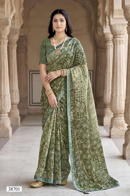 Vallabhi Vardani Vol 15 Weightless Abstract Print Saree Collection Wholesale - Amrah Wholesale