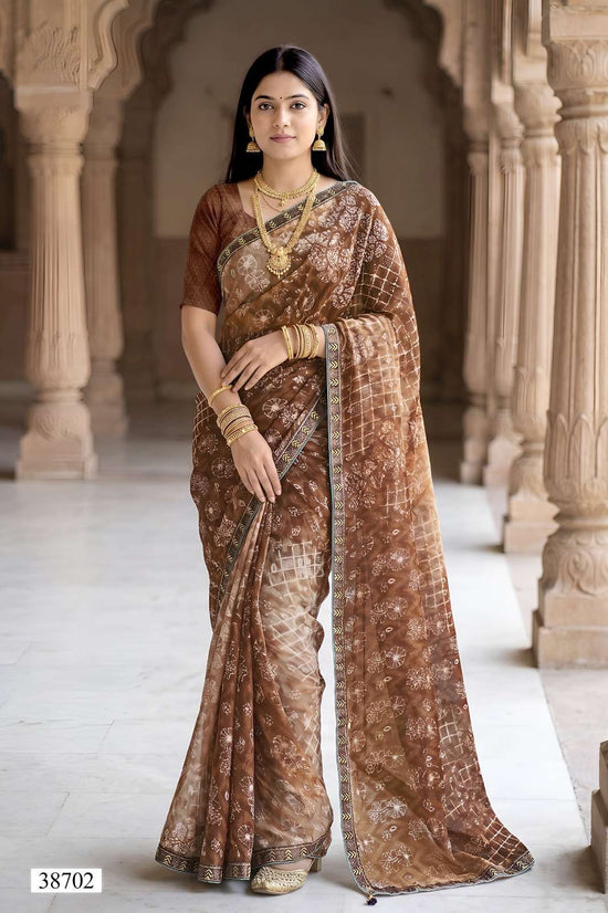 Vallabhi Vardani Vol 15 Weightless Abstract Print Saree Collection Wholesale - Amrah Wholesale