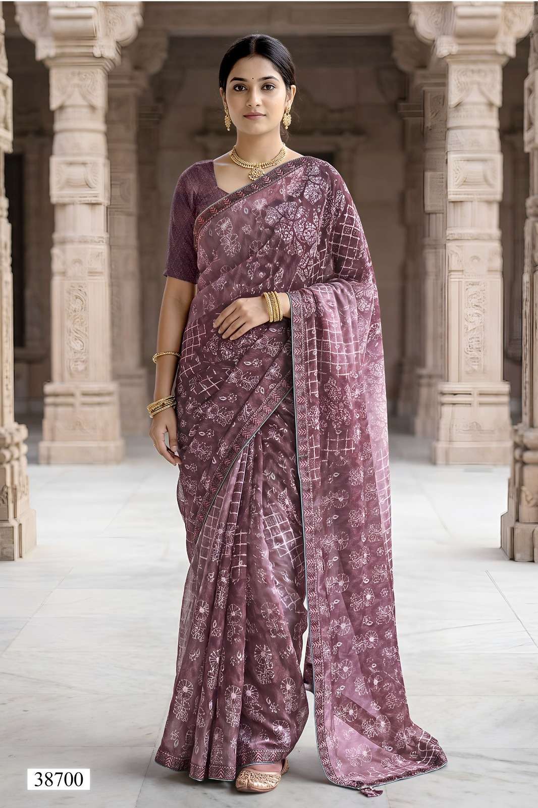 Vallabhi Vardani Vol 15 Weightless Abstract Print Saree Collection Wholesale - Amrah Wholesale