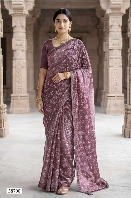 Vallabhi Vardani Vol 15 Weightless Abstract Print Saree Collection Wholesale - Amrah Wholesale