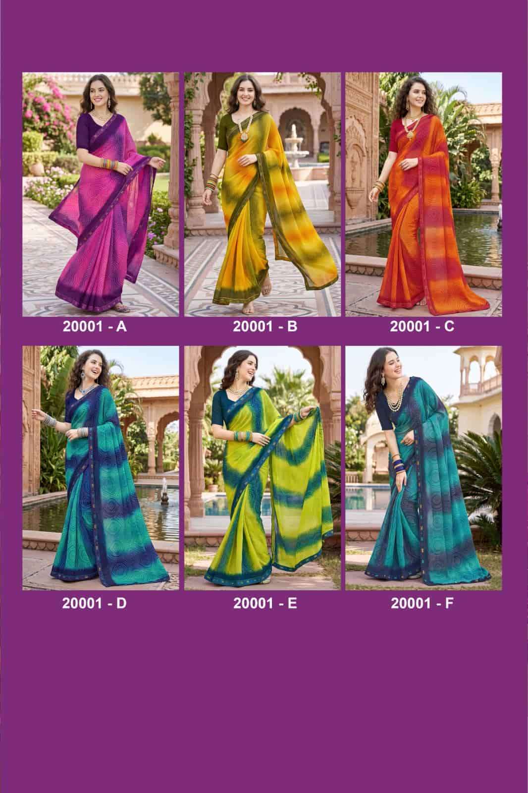 Vallabhi Vardani Vol 20 Weightless Abstract Print Saree