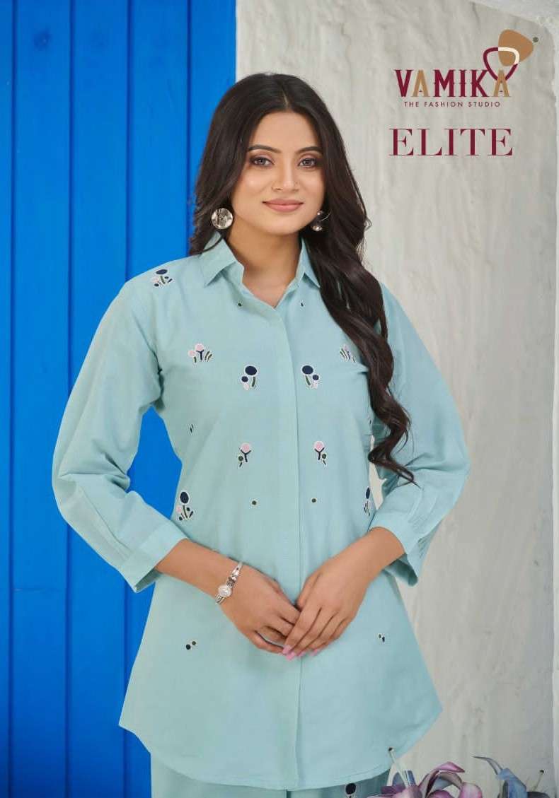Vamika Elite Cambric Cotton Co Ord Set