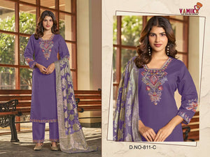 Vamika Fashion Aisha Readymade Designer Salwar Suit Set - Amrah Wholesale