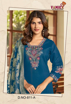 Vamika Fashion Aisha Readymade Designer Salwar Suit Set - Amrah Wholesale