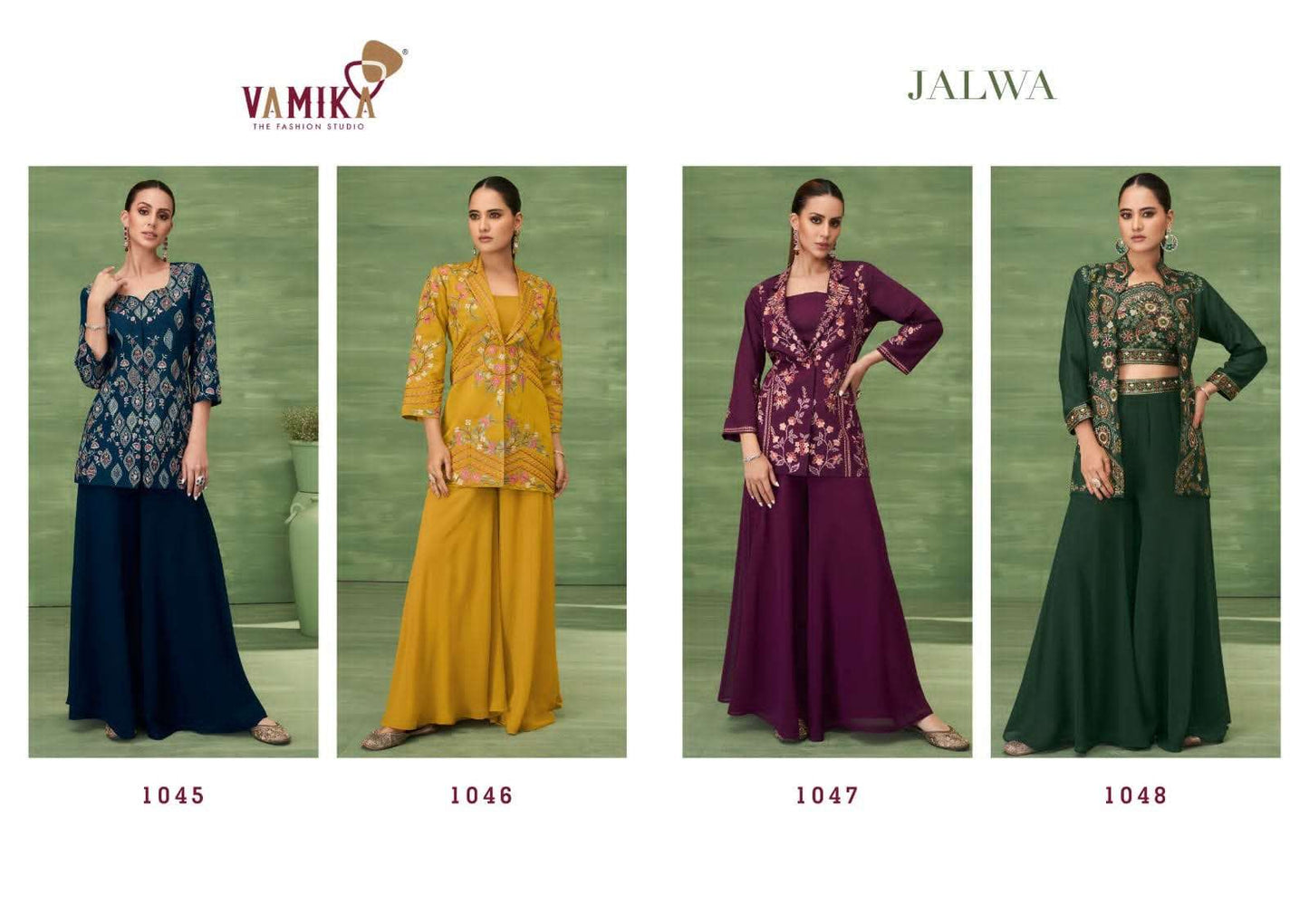 Vamika Fashion Jalwa Designer Sharara Dress Wholesale