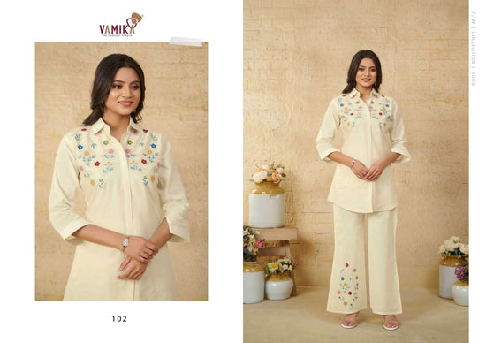 Vamika Victoria Kurti Pant Set - Amrah Wholesale