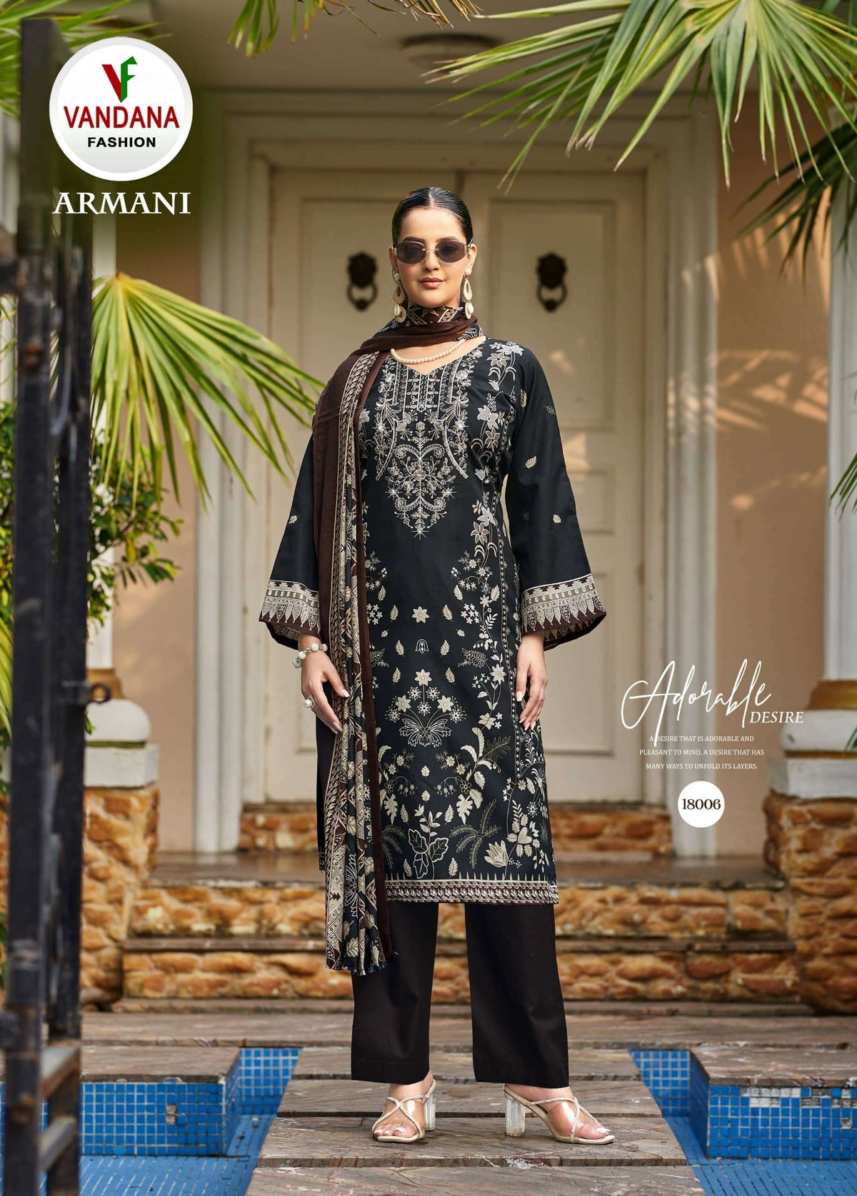 VANDANA FASHION ARMANI VOL-18 Cotton Printed Pakistani Suit