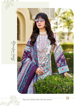 Vandana Fashion Celebration Vol 1 Designer Cotton Dress Material