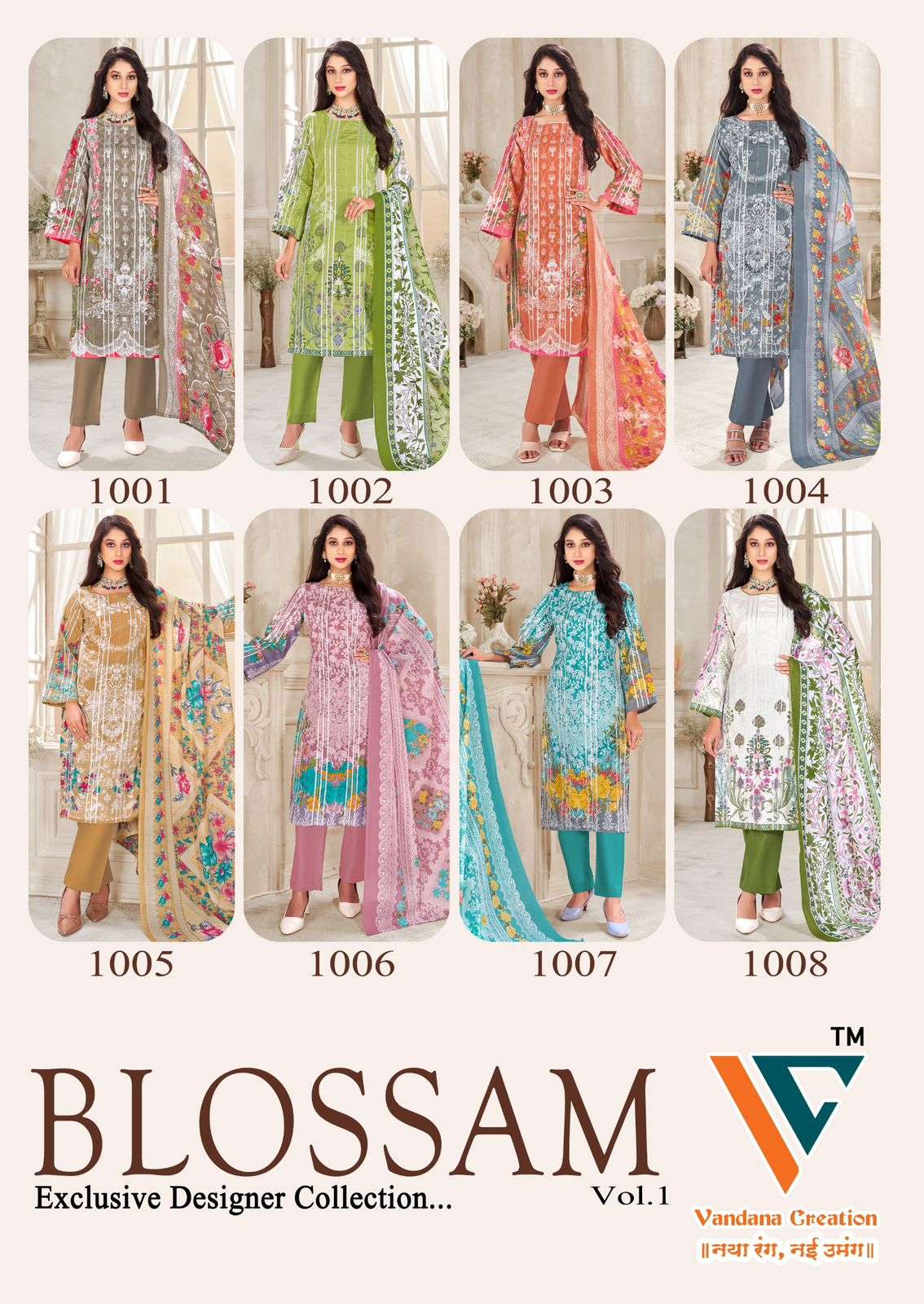 Vandana Creation Blossom Vol-01