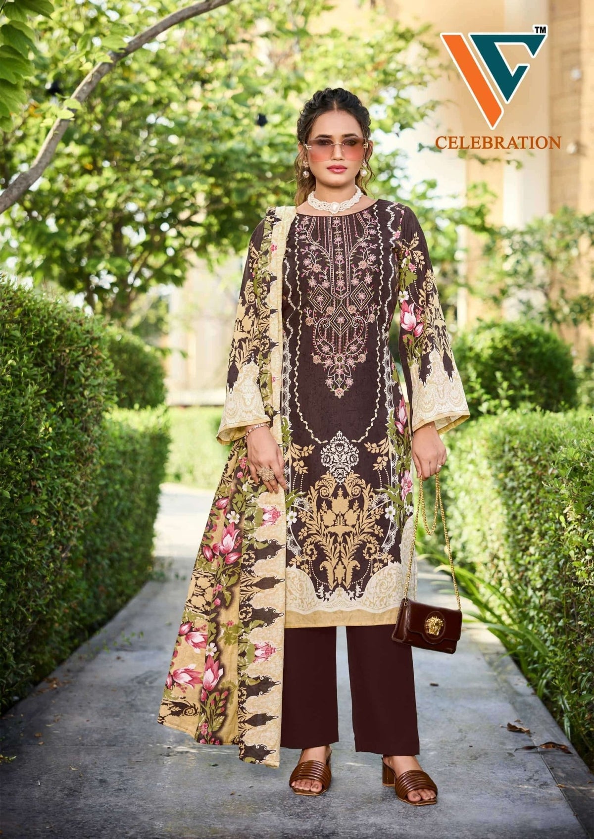 VANDANA CREATION Celebration Vol-2 Cotton Printed Unstitched Dress Material Wholesale - Amrah Wholesale