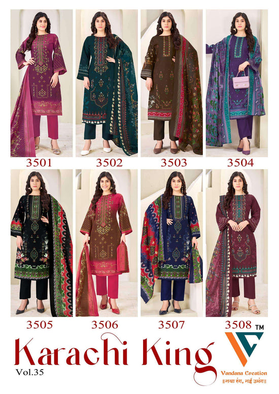 Vandana Creation Karachi King Vol-35