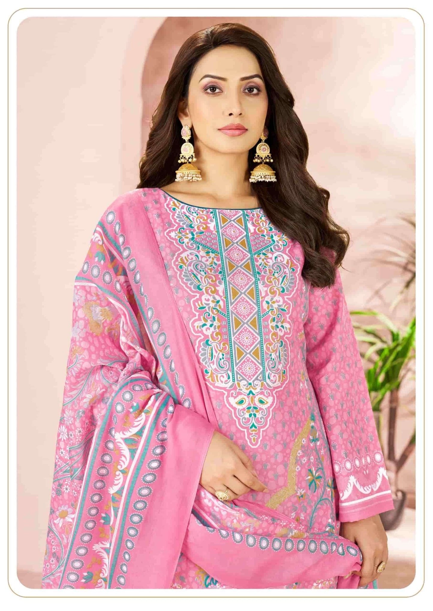 Vandana Creation Karachi King Vol 41 Cotton Pakistani Suit - Amrah Wholesale
