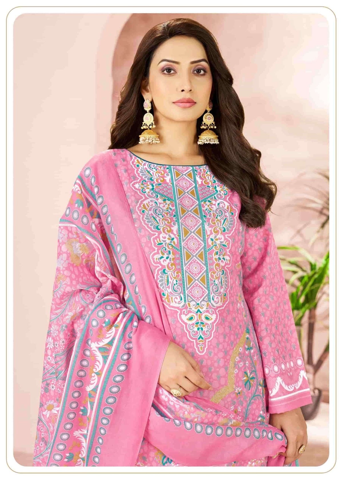 Vandana Creation Karachi King Vol 41 Cotton Pakistani Suit - Amrah Wholesale