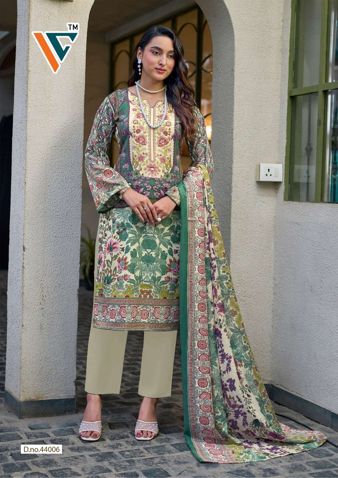 VANDANA CREATION KARACHI KING VOL-44 Cotton Printed Pakistani Suit