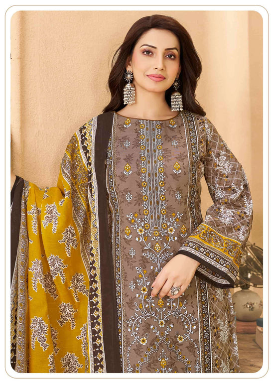 Vandana Creation Karachi Studio Vol 6 Printed Karachi Cotton Dress Material