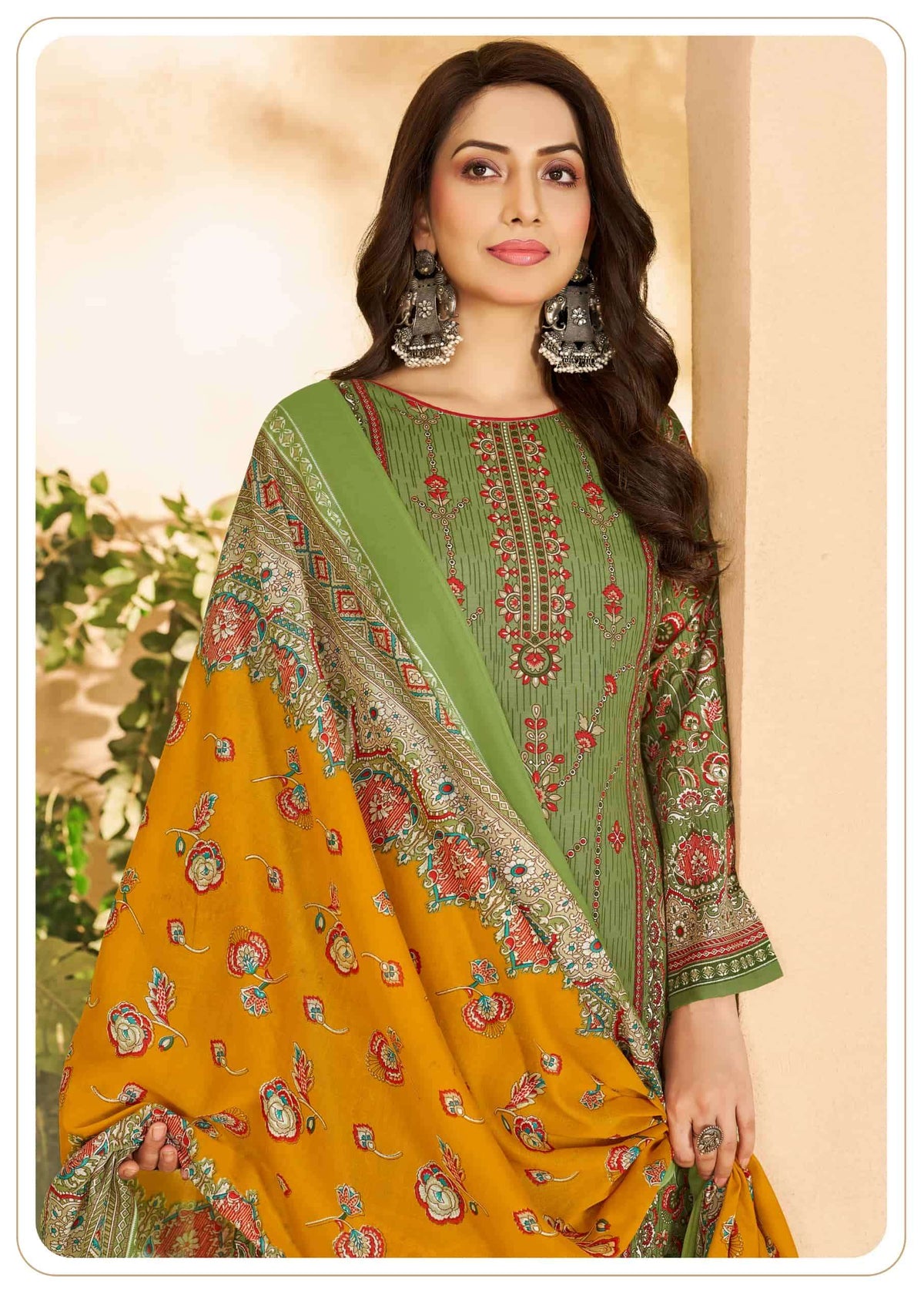Vandana Creation Karachi Studio Vol 6 Printed Karachi Cotton Dress Material