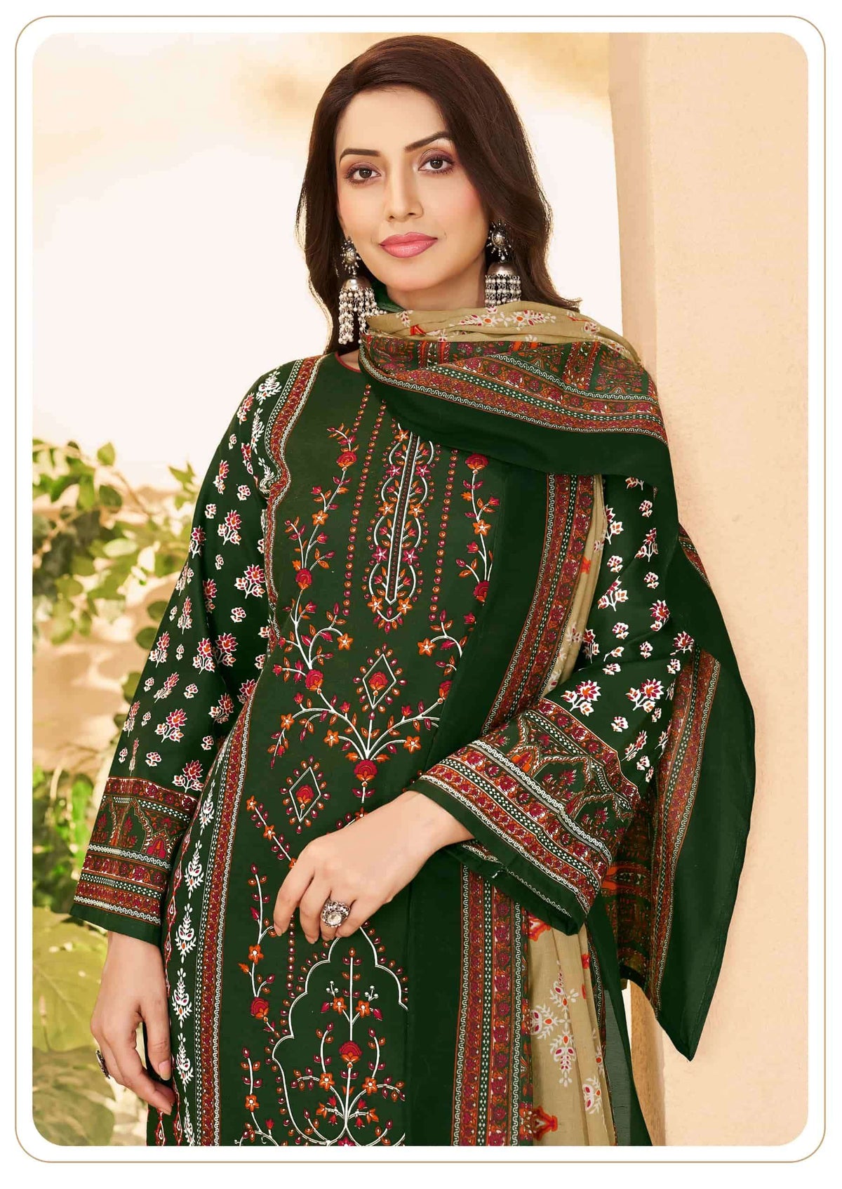 Vandana Creation Karachi Studio Vol 6 Printed Karachi Cotton Dress Material