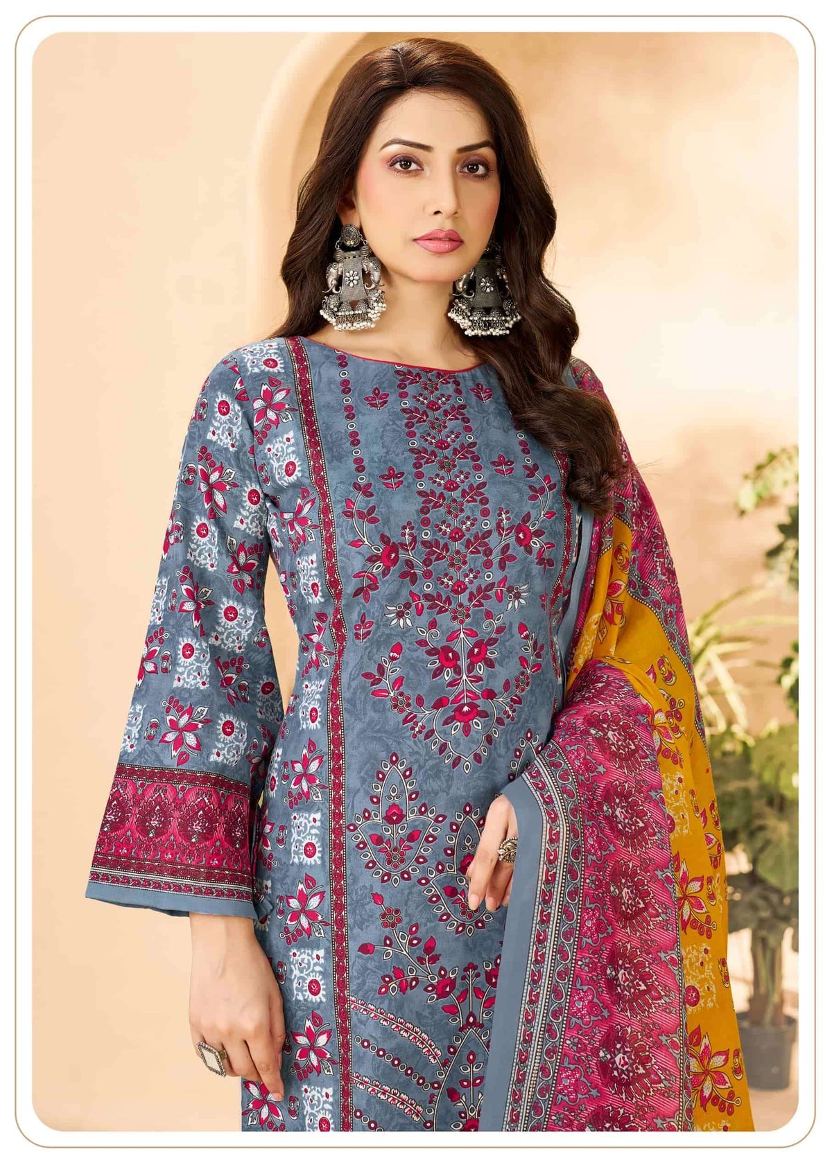 Vandana Creation Karachi Studio Vol 6 Printed Karachi Cotton Dress Material