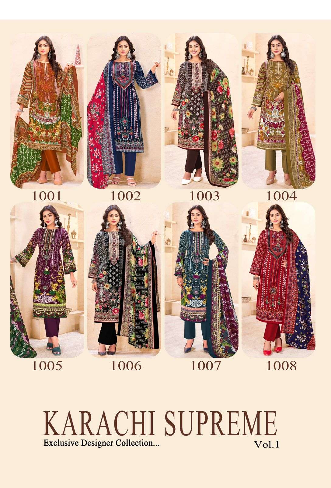 Vandana Creation Karachi Supreme Vol-01
