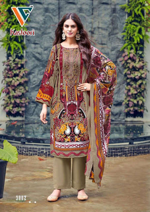 Vandana Creation Kastoori Vol-03 Cotton Printed Unstitched Salwar Suit