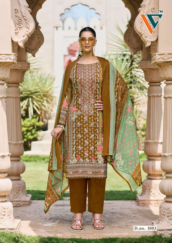 Vandana Creation Madhubala Vol - 01 Cotton Dress Material - Amrah Wholesale