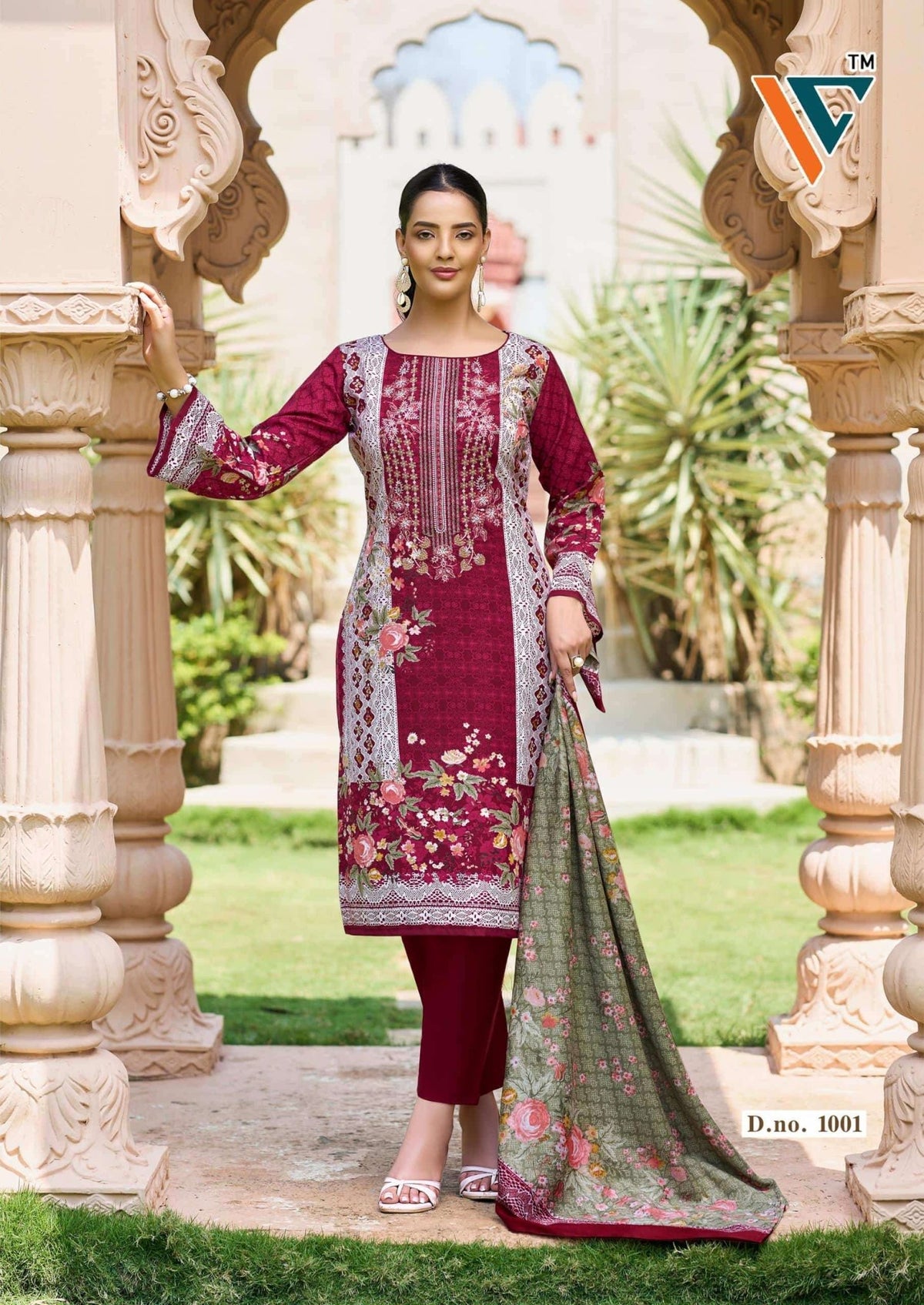 Vandana Creation Madhubala Vol - 01 Cotton Dress Material - Amrah Wholesale