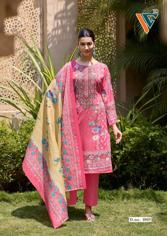 Vandana Creation Madhubala Vol - 01 Cotton Dress Material - Amrah Wholesale