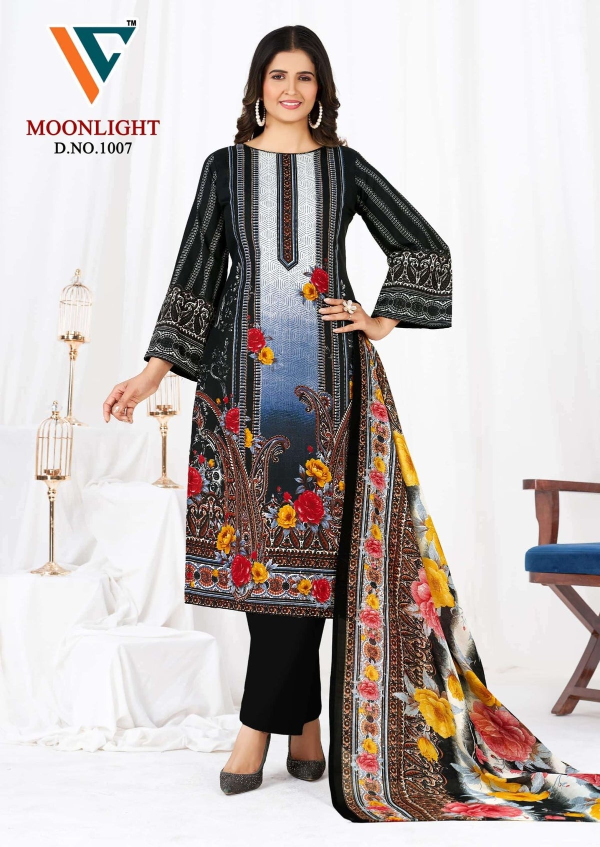 VANDANA CREATION MOONLIGHT VOL - 1 Cotton Printed Dress Material - Amrah Wholesale