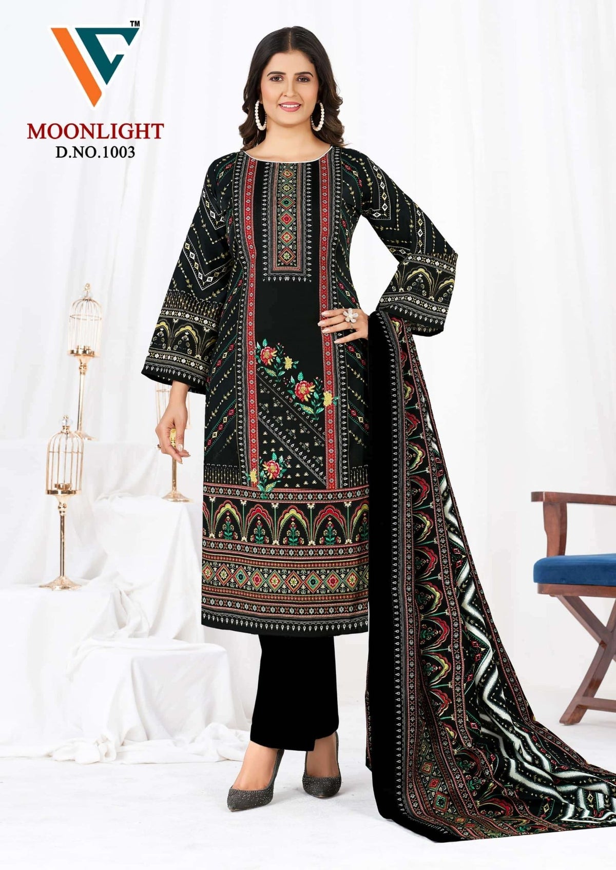VANDANA CREATION MOONLIGHT VOL - 1 Cotton Printed Dress Material - Amrah Wholesale