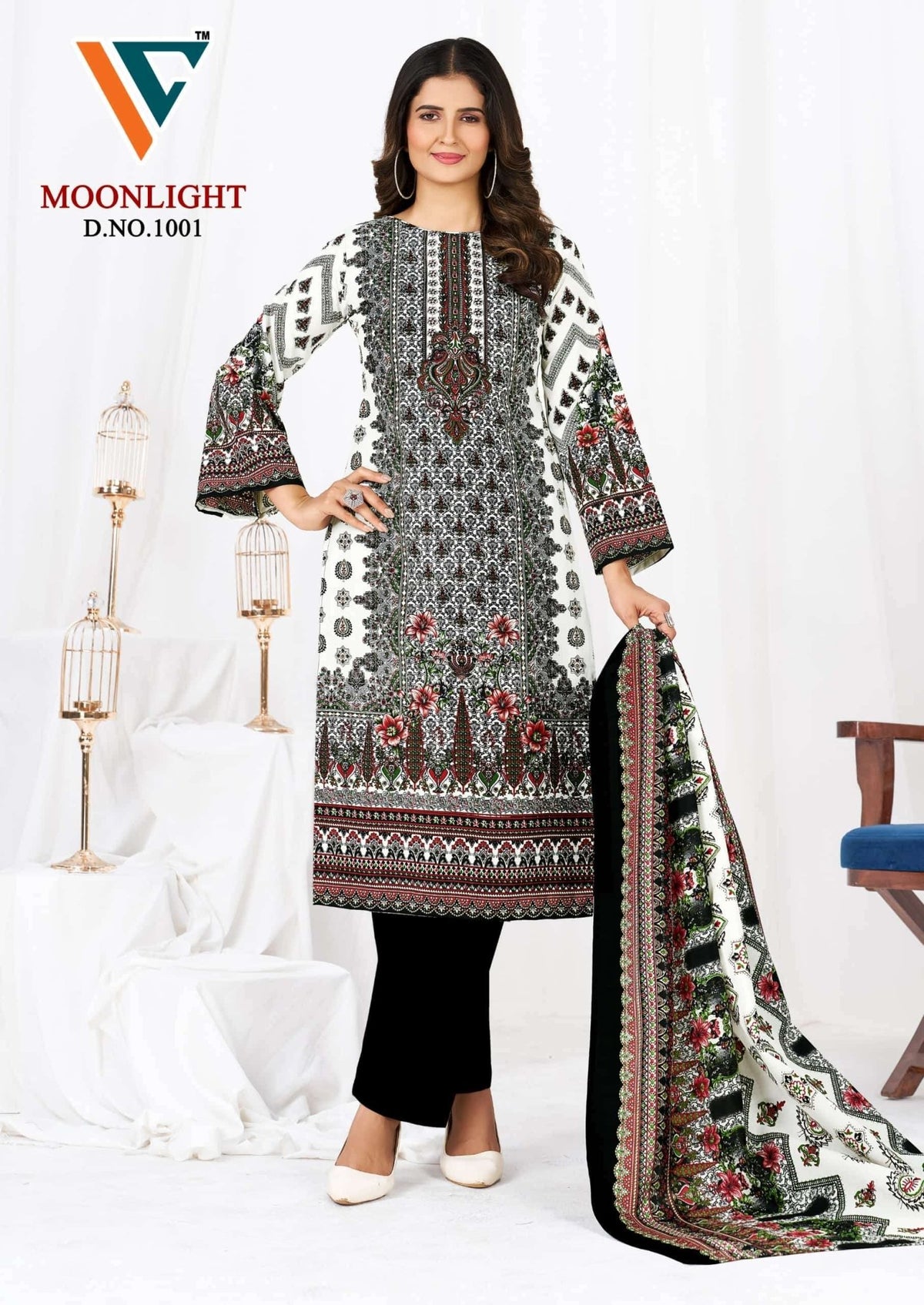 VANDANA CREATION MOONLIGHT VOL - 1 Cotton Printed Dress Material - Amrah Wholesale