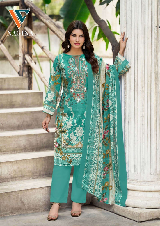 Vandana Creation Nagina Vol - 12 Cotton Dress Material - Amrah Wholesale
