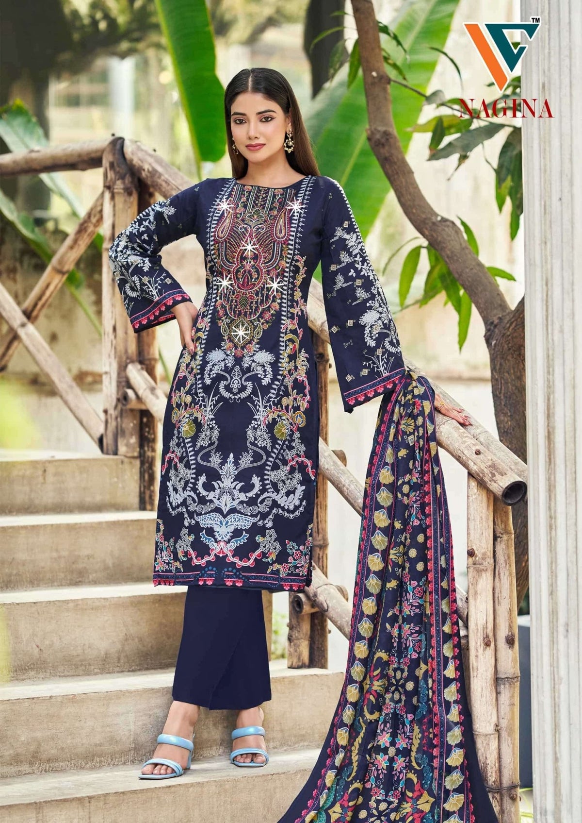Vandana Creation Nagina Vol - 12 Cotton Dress Material - Amrah Wholesale