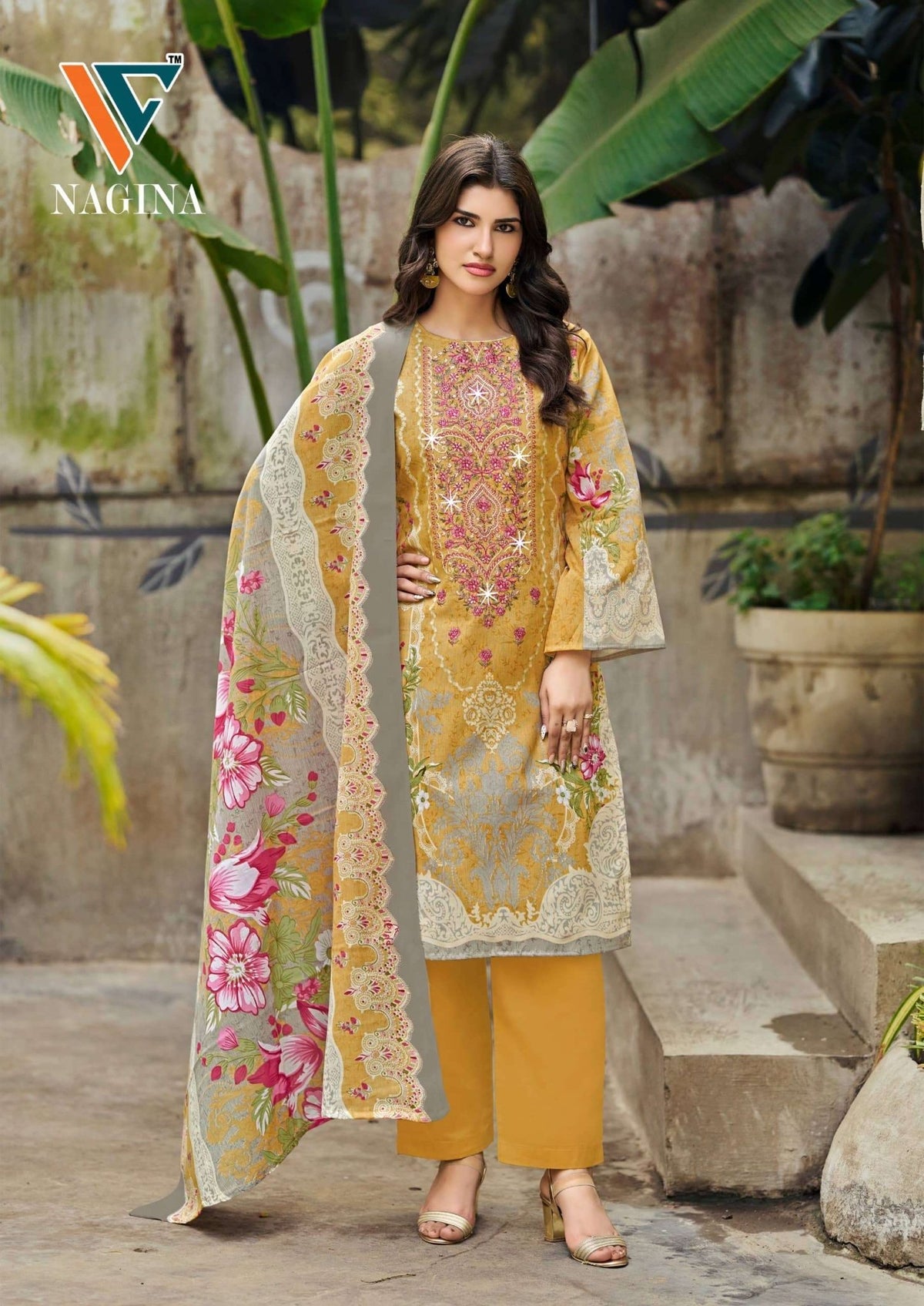 Vandana Creation Nagina Vol - 12 Cotton Dress Material - Amrah Wholesale