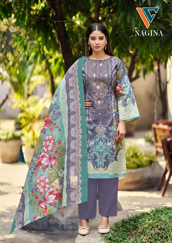 Vandana Creation Nagina Vol - 12 Cotton Dress Material - Amrah Wholesale