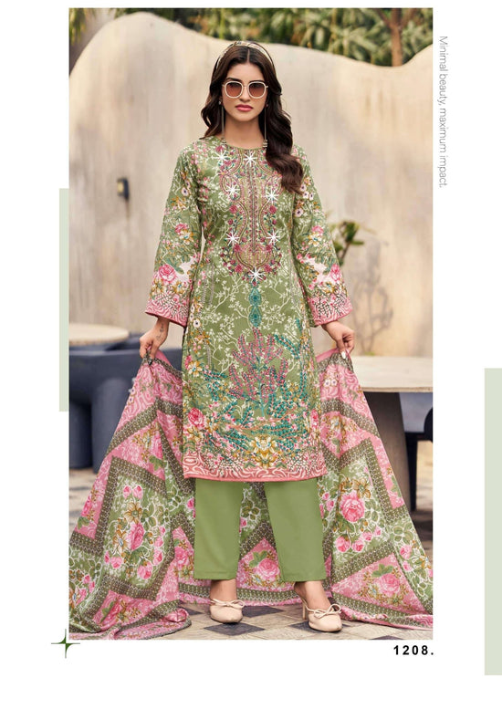 Vandana Creation Nagina Vol - 12 Cotton Dress Material - Amrah Wholesale